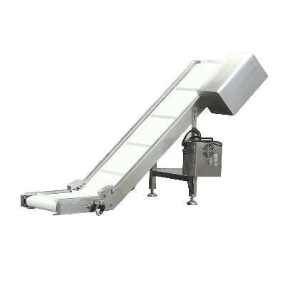 廠家直供鏈板式提升機(jī)皮帶式成品輸送全自動單彎輸送機(jī)支持定制